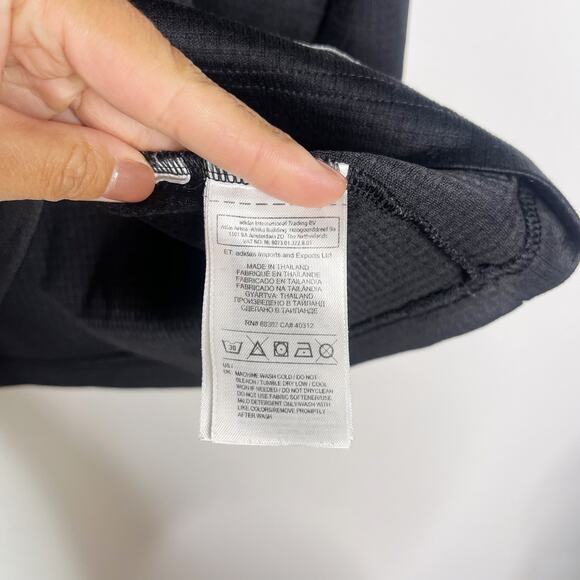 Adidas Mens Large L Black Red Chicago Bulls Warm Up Hoodie Sweatshirt Colorblock - Picture 8 of 10